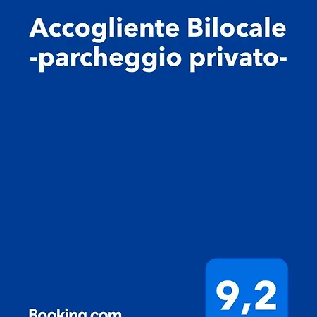 アパート Accogliente Bilocale -parcheggio Privato Gratuito *